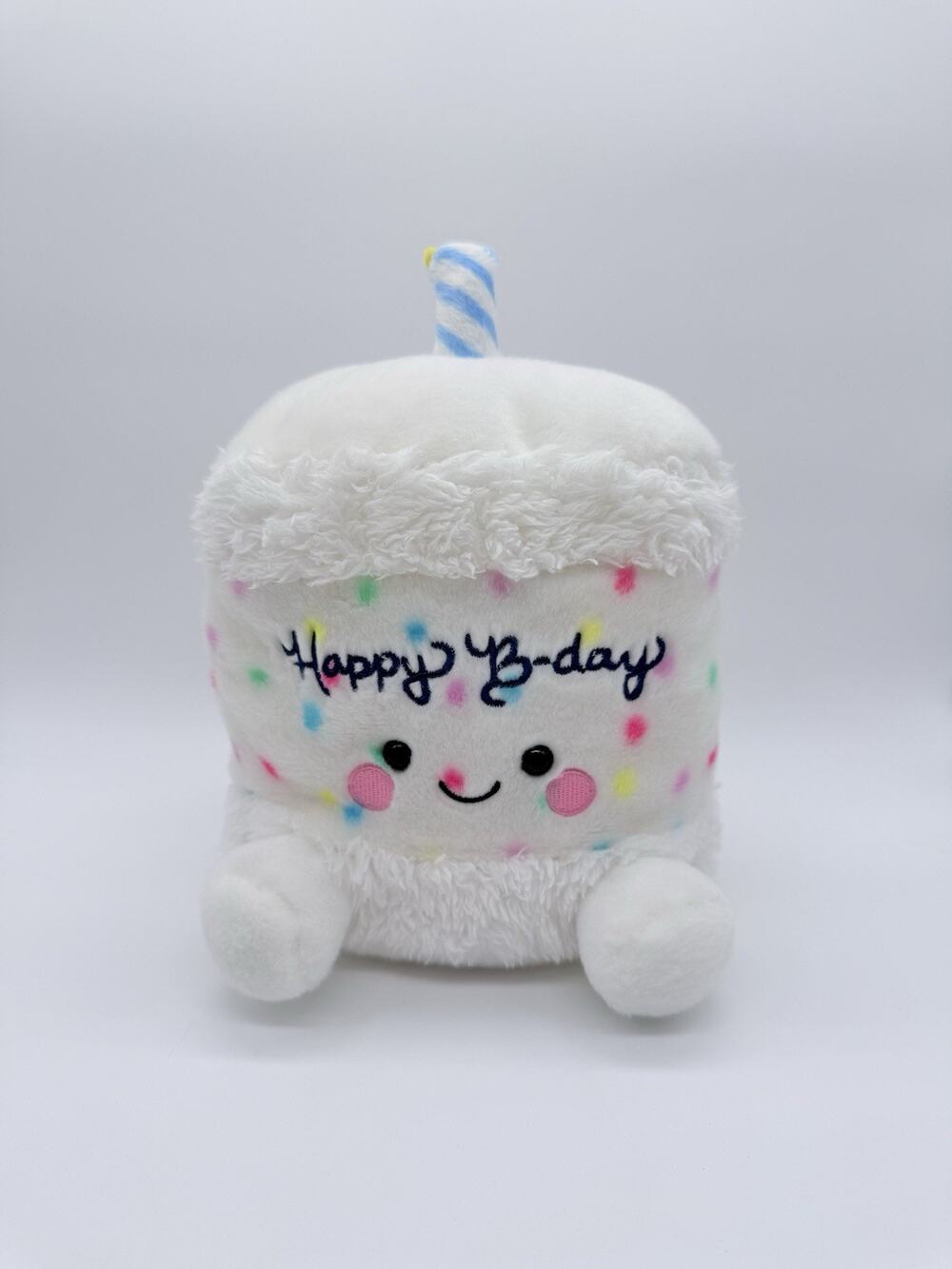 Aurora Palm Pals Happy B'Day Cake 8" Plush Stuffed Animal Toy 2025